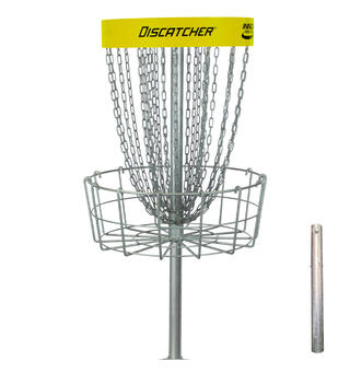 Discgolf Korg Innova DISCatcher Pro28 Permanent frisbeegolfkorg med jordfäste