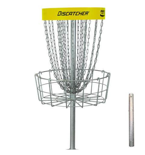 Discgolf Korg Innova DISCatcher Pro28 Permanent frisbeegolfkorg med jordfäste
