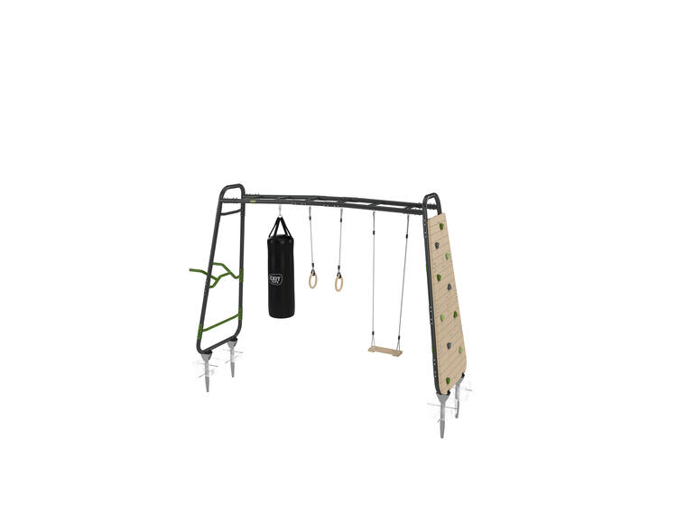EXIT GetSet monkeybar MB320 Träningsställning 400 x 125 cm Utrustad