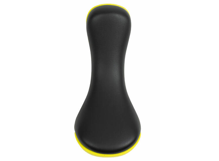 QU-AX Standard Sadel Svart/Gul | Reservedel 