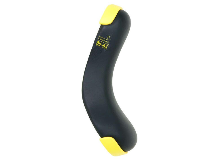QU-AX Standard Sadel Svart/Gul | Reservedel 