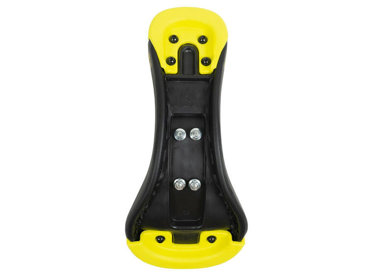QU-AX Standard Sadel Svart/Gul | Reservedel 