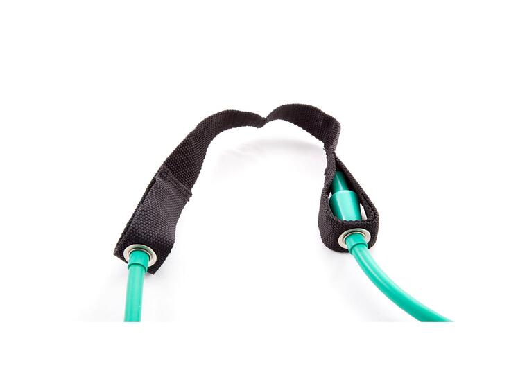 Träningsband med handtag | Förstärkt 1 stk | Medium | Grön 