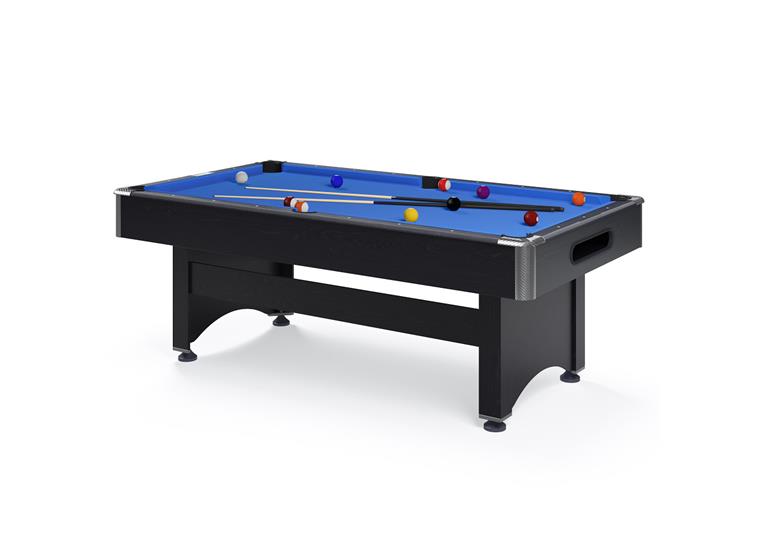 Biljardbord Galant Black Edition 8 fot Grå spelduk | spelduk 224x112 cm