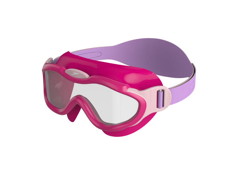 Biofuse Mask Simglasögon barn Speedo 2-6 år | Klar lins | Rosa 
