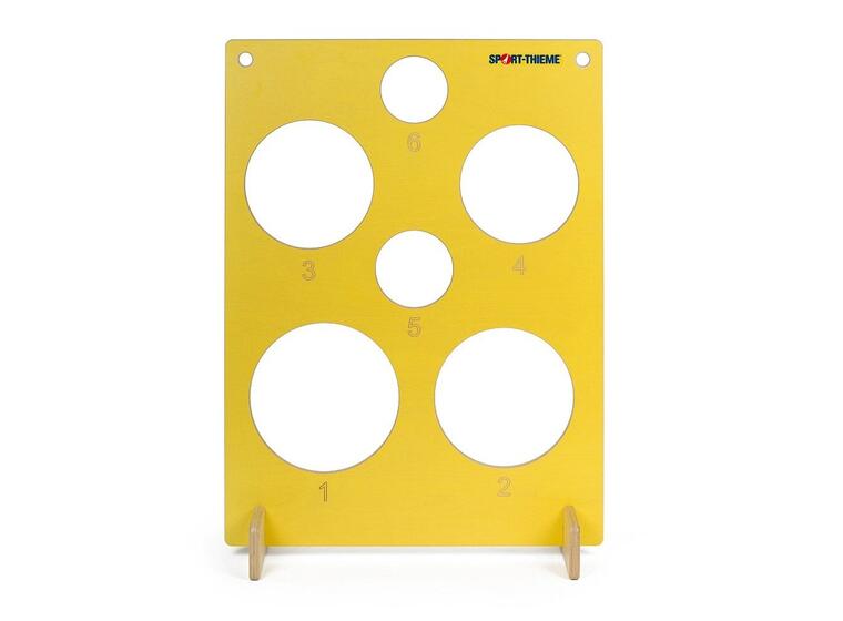 Målvägg med hål 99x74x1,6 cm Kastspel med poäng | Liggande Cornhole 