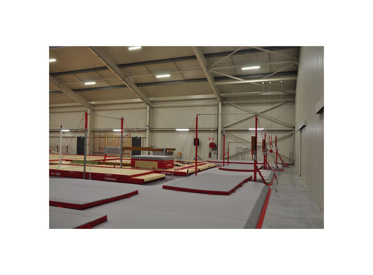 Nedslagsmatta Gymnova Stor flipperdyna 400x200x10 cm 