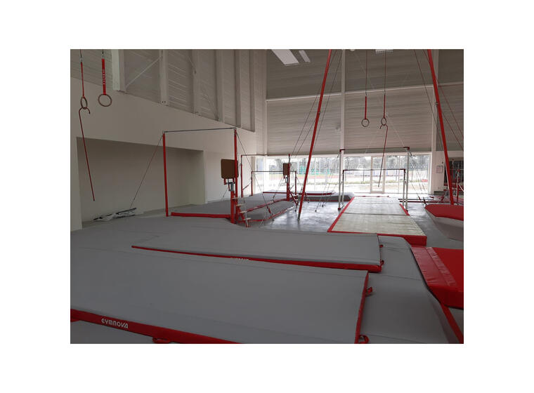 Nedslagsmatta Gymnova Stor flipperdyna 400x200x10 cm 