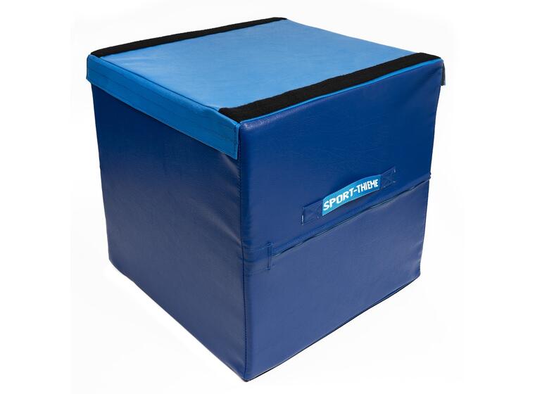 Saltoplint | Skumblock | Mjuk plyobox Pallplint med kardborre | 100x75x75 cm 
