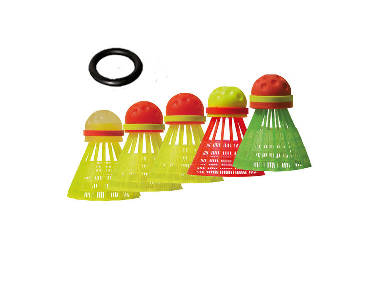 Speedminton® - Speedertube MIX Mixpaket Speedmintonbollar 5 st. 