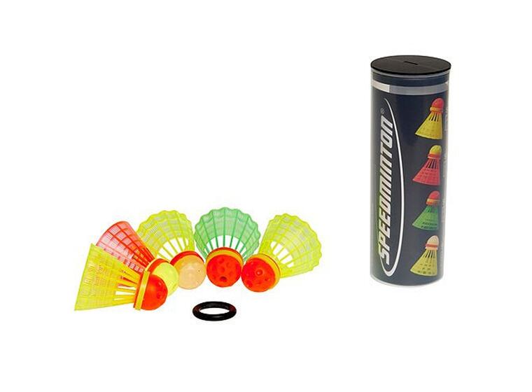 Speedminton® - Speedertube MIX Mixpaket Speedmintonbollar 5 st. 
