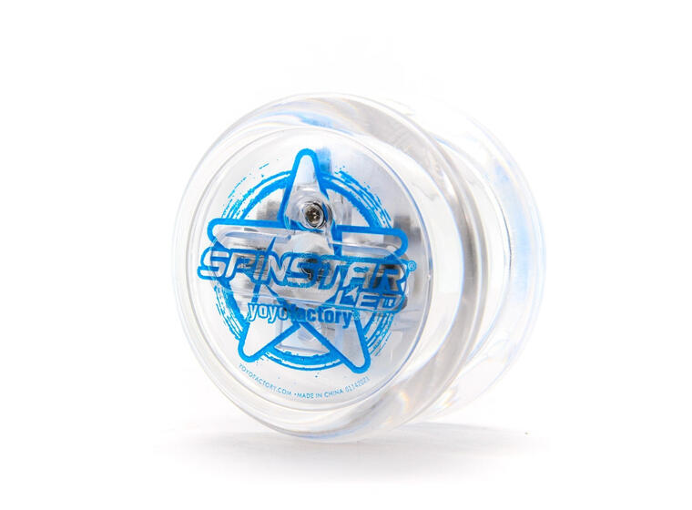 Spinstar LED Yoyo | Blå Jojo | Nybörjare | Responsiv 