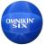 OMNIKIN® SIX BALL| Blå Vit Blåsa | Stor öppning 