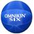 OMNIKIN® SIX BALL 46 cm | Blå Vit Blåsa | Stor öppning | Sixboll 
