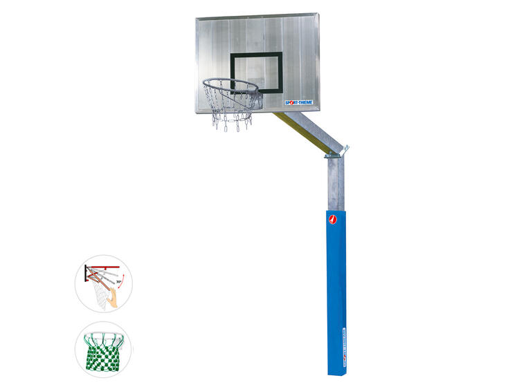 Basketställning Fair Play 2.0 120x90 cm | Herculesnät | Dunkkorg 