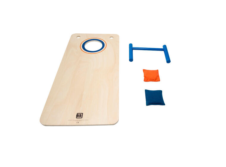 Cornhole med ärtpåsar Litet spel med mindre ärtpåsar 