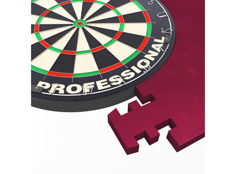 Dartset Kings Dart Pro Professionell skiva med fångstfält 