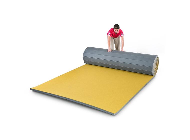 Gymnastikmatta Innovativ 3,5 cm Långmatta | 12x2 m | gul