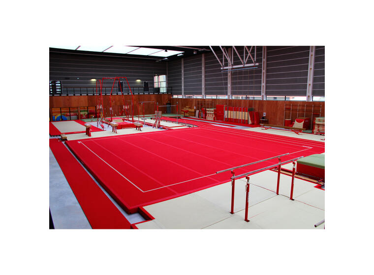 Gymnova Fristående 14x14 FIG certifierat | Ej monterade fjädrar 
