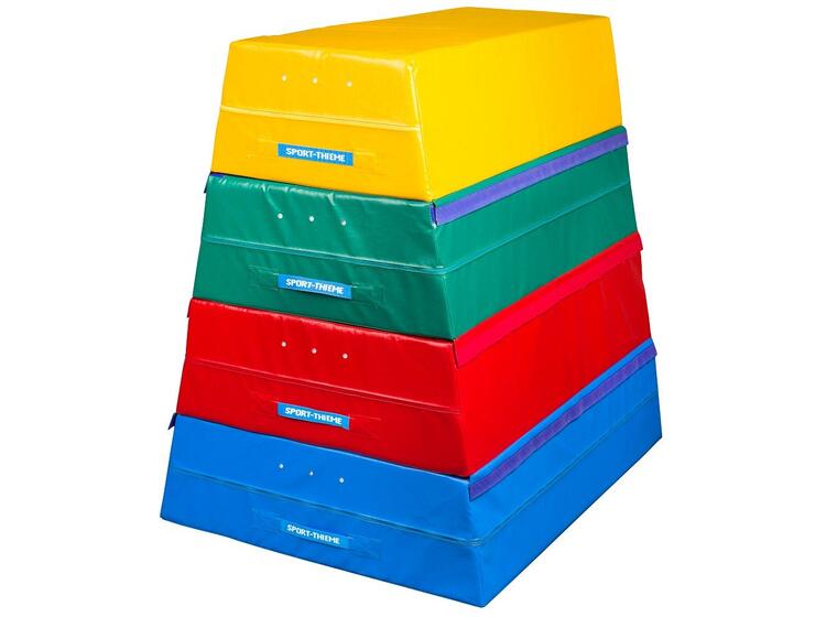 Plint av skum 4 delad 120x90x120 cm Skumplint i 4 delar med kardborre 