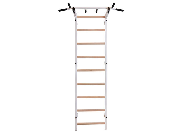Ribbstol BenchK 311W Vit Med fastmonterad pull-up stång 