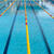 Malmsten Classic PRO™ Racing Lane 25 m Simlina| 25 m | 100 mm | Gul/röd 