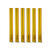 Stafettpinne Senior 6 st Gul | ø 38 mm | bag 