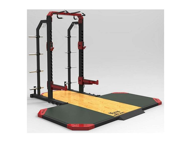 Half Rack Multigym / Fria vikter Träningsställning 