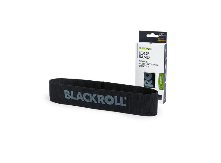 Miniband Black Roll | Loop Band Rehabband | Extra hård 