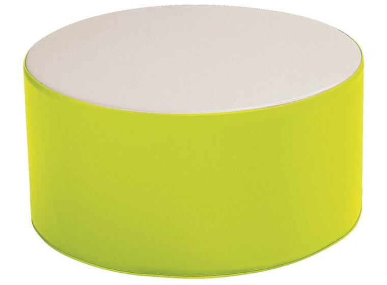 Skumkloss | Cylinder bas i skum 30x60 cm | Grön / Iivory 