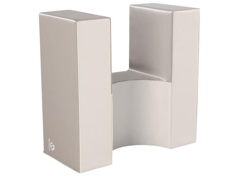 Skumkloss | U-kloss i skum 60x30x60 cm | grå/ivory 