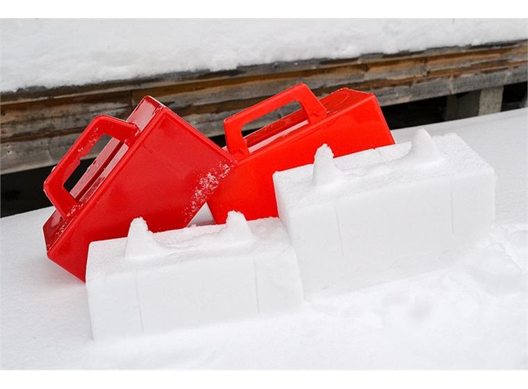 Snöborg- och Iglooformar Sett med två formar | Sandslottsformar