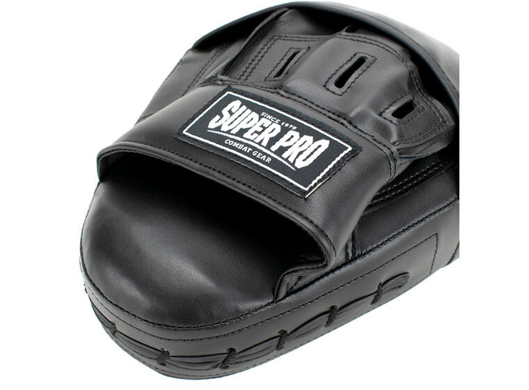 Super Pro Curved Punch Pads 2 st. svarta mitsar 