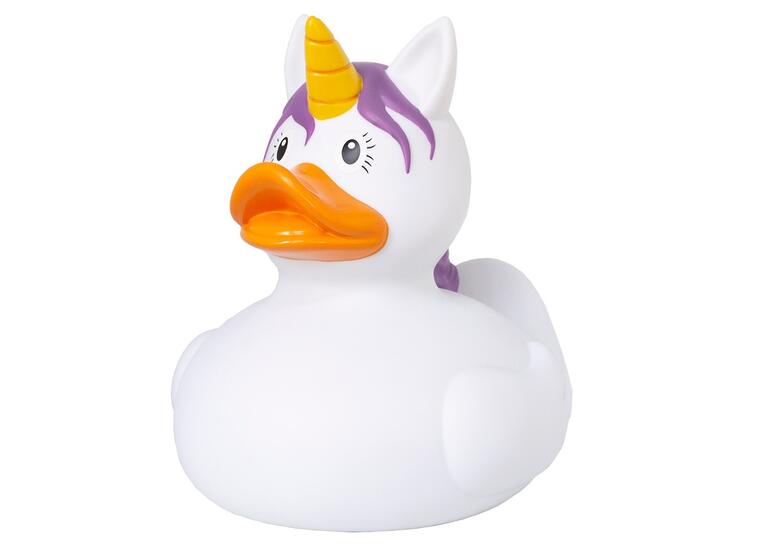 Badanka Enhörning stor | 23 cm Extra stor badanka | Vit 