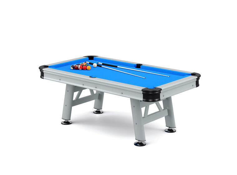 Biljardbord för utomhusbruk 8 ft Utomhusbiljardbord 224 x 112 cm spelyta