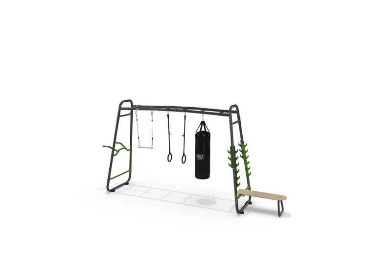 EXIT GetSet monkeybar MB330 Träningsställning 489 x 125 cm Utrustad 