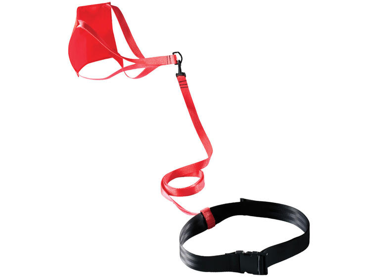 Finis Swim Parachute 20 cm | Röd Simfallskärm i motståndsträning 