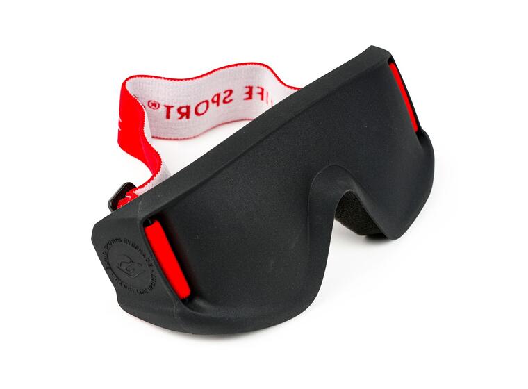 Handi Life Goalboll Mask - röd Ögonbindel 