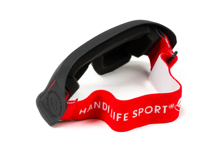 Handi Life Goalboll Mask - röd Ögonbindel 