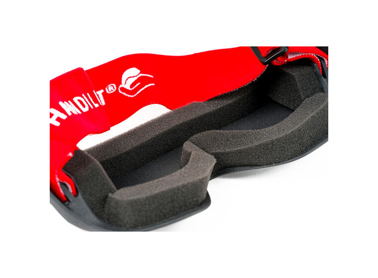 Handi Life Goalboll Mask - röd Ögonbindel 