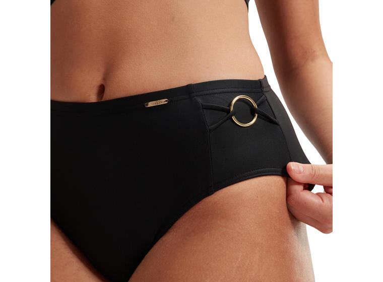 High Waist Shaping Brief Bikini 36 Speedo | Svart | ECO BodyFit Rec 