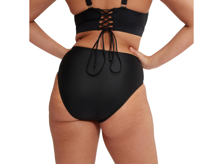 High Waist Shaping Brief Bikini 36 Speedo | Svart | ECO BodyFit Rec 