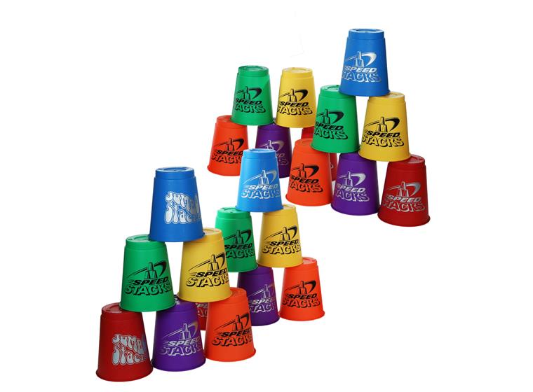 Jumbo Speed Stacks Set 36 st Stora hinkar för lek och aktivitet