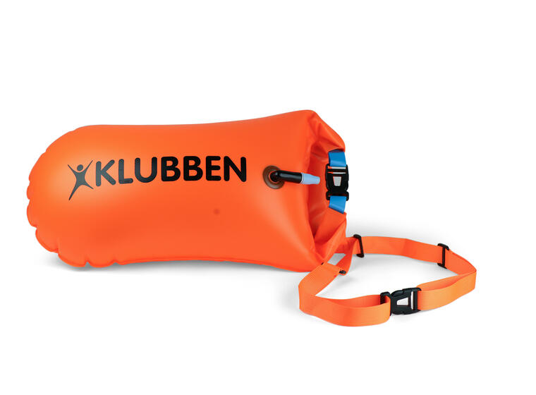 Klubben Safety Buoy Uppblåsbar boj | Open water | Orange 
