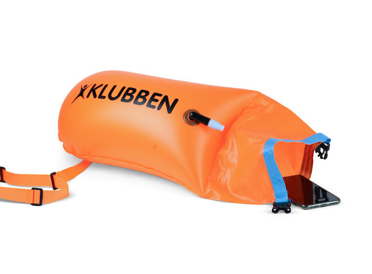 Klubben Safety Buoy Uppblåsbar boj | Open water | Orange 