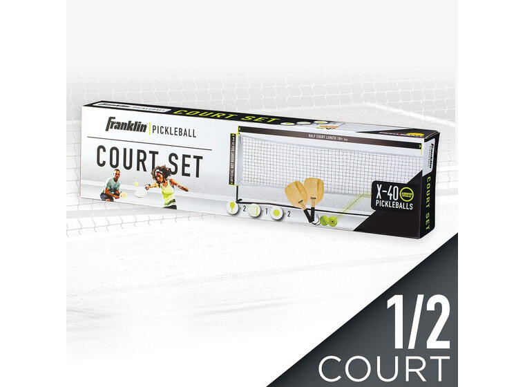 Pickleball Halvbaneset Pickelboll set 