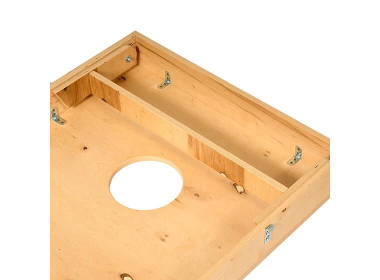 Sport-Thieme Cornhole "Tournament" Ärtpåsespel Träplatta med hål