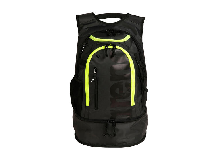 Arena Fastpack 3.0 Ryggsäck 40L Svart/Gul | Simsäck för simutrustning 