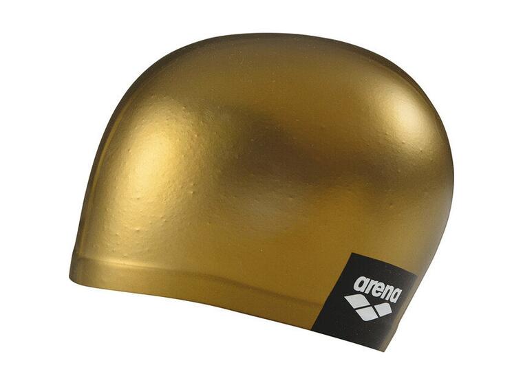 Arena badmössa Logo Moulded Cap Silikon | Guld | One size fits all 