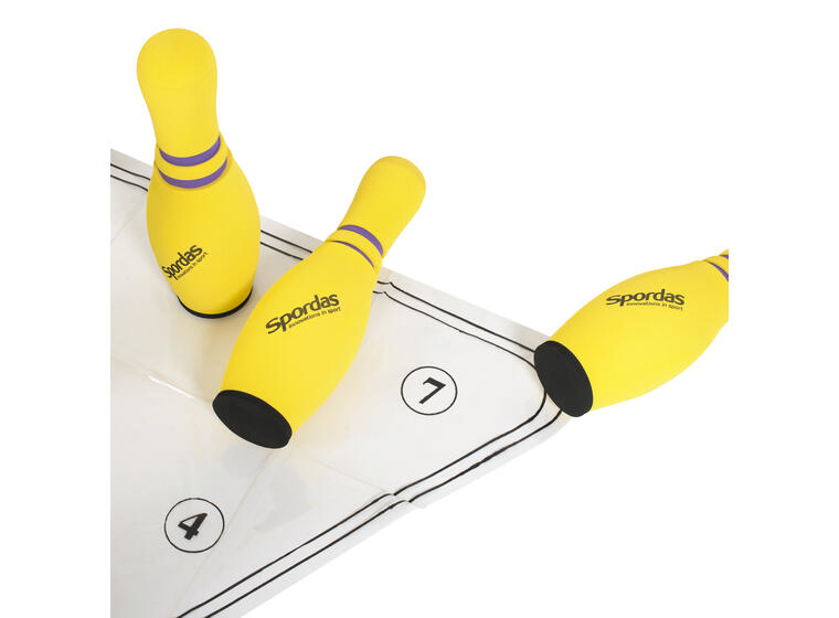 Bowlingset i skum Spordas Bowlingklot och bowlingkäglor i skum 